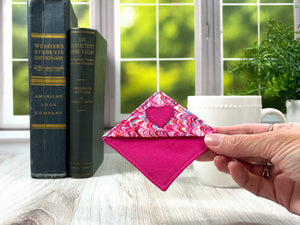 Pink Corner Bookmark