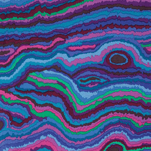 Kaffe Fassett Jupiter pattern in blue color is a very popular 100% cotton designer fabric.  Get yours today before it sells out.