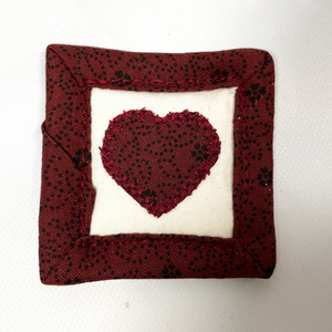 Pocket hugs are small quilts that are made from 100% cotton and come with a poem card. Each little trinket makes great gifts for those college bound students, new kindergarteners, elderly people in a nursing home or that special loved one who lives far away. Let them know you care.