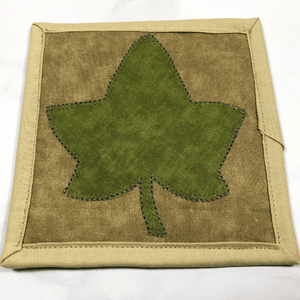 If you love autumn, you are going to love these maple leaf themed mug rugs aka drink coasters.  These fall beauties will protect your tables and are washable too.  They are made from 100% cotton fabric.  Sew Happy Quilting have a variety of styles and colors available.