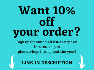 Save 10% off your order at Sew Happy Quilting by signing up for our website.  You will also get other savings via email throughout the year.